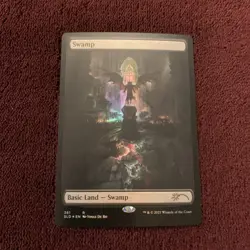 Swamp Secret Lair 361 FOIL NM Basic Land MTG Magic The Gathering Card - Image 1