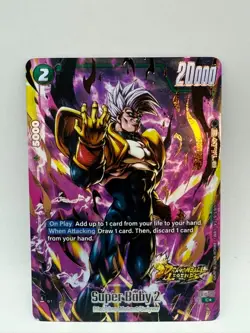 Super Baby 2 FS10-09 Bonus Pack Gold Art Dragon Ball Legends Promo Card - Image 1