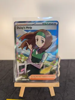Pokemon Card Daisy's Help 195/165 Ultra Rare Pokemon 151 Near Mint - Image 1