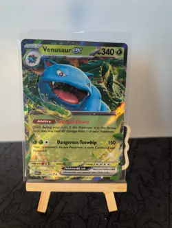 Charizard, Blastoise And Venusaur Ex - Pokemon 151 Three Card Set - Image 5
