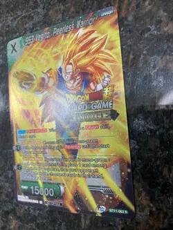 SS3 Vegito Peerless Warrior JUDGE STAMP Foil Dragon Ball Super Card Game | NM - Image 2