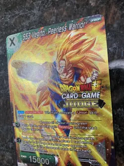 SS3 Vegito Peerless Warrior JUDGE STAMP Foil Dragon Ball Super Card Game | NM - Image 5