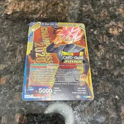 SS Rose Goku Black Divine Prosperity JUDGE STAMP Foil Dragon Ball Super Card NM - Image 4