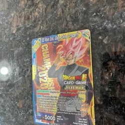 SS Rose Goku Black Divine Prosperity JUDGE STAMP Foil Dragon Ball Super Card NM - Image 5