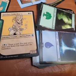 Reserved List Willow Priestess and Faerie Noble Green Blue Fairy Commander Deck - Image 2