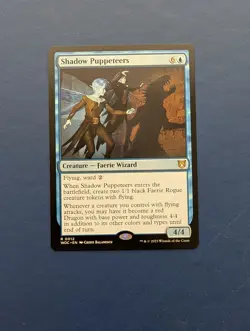 MTG Shadow Puppeteers: Wilds of Eldarine Commander #12 - NM-MT - Image 1