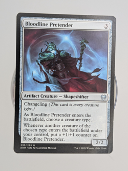 Magic The Gathering Bloodline Pretender 235/285 Uncommon Kaldheim Regular - F71 - Image 1