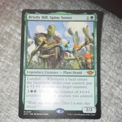Magic: The Gathering Bristly Bill Spine Sower Legendary Creature Green 0157 - Image 1