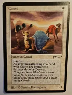 Arabian Nights Camel 1993 Arabian Nights MtG Magic the Gathering NM - Image 1