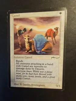 Arabian Nights Camel 1993 Arabian Nights MtG Magic the Gathering NM - Image 3