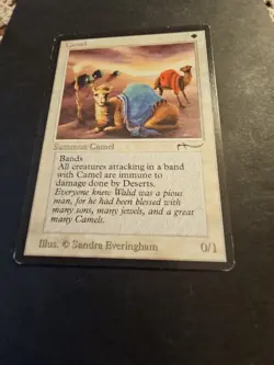 Arabian Nights Camel 1993 Arabian Nights MtG Magic the Gathering NM - Image 4