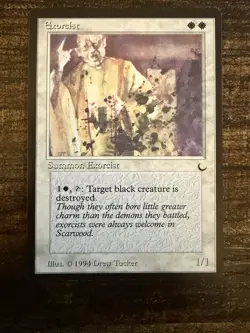 Exorcist - The Dark (1994) | Vintage MTG Old Border | White Removal - Image 1