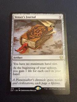 Venser's Journal - Scars of Mirrodin (MTG) - Image 1