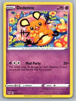 Dedenne 78/189 Darkness Ablaze Uncommon Pokemon TCG 2020 - Image 1