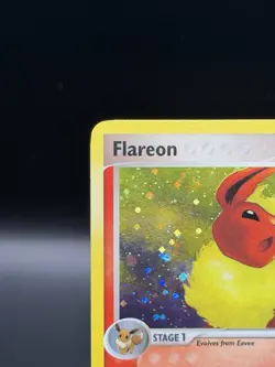 Pokemon FLAREON 5/115 | HOLO SWIRL | EX Unseen Forces | 2005 - Image 2