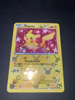 Pikachu RC7/RC25 Pokemon Black & White Legendary Treasures Radiant Collection LP - Image 1