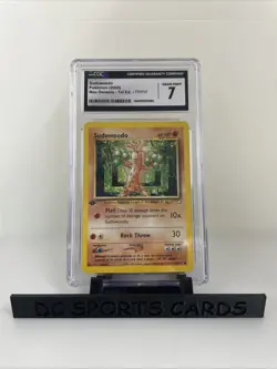 Sudowoodo Pokemon 2000 Neo Genesis 1st Ed. 77/111 CGC 7 - Image 1