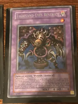 YuGiOh • Thousand-Eyes Restrict • MC1-EN004 • Secret Rare Limited Edition • NM - Image 2