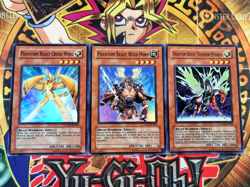 Phantom Beast Pegasus/Cross-Wing/Horn gx02-en001/2/3 (NM+) Super Rare Yu-Gi-Oh! - Image 1