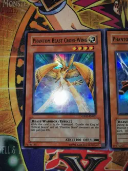 Phantom Beast Pegasus/Cross-Wing/Horn gx02-en001/2/3 (NM+) Super Rare Yu-Gi-Oh! - Image 2