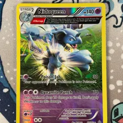 Nidoqueen (Omega) 69/160 Reverse Holo Rare XY Primal Clash Pokemon Card NM/LP - Image 2