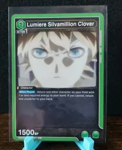Black Clover UNION ARENA UE08BT/BCV-1-036 Lemiel Silvamillion Clover Uncommon - Image 1