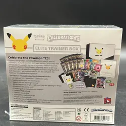 Pokemon TCG 25th Anniversary Celebrations Elite Trainer Box Sealed - Image 2
