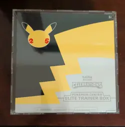 Pokemon Center Celebrations Elite Trainer Box 25th Anniversary w/ Acrylic Case🔥 - Image 2