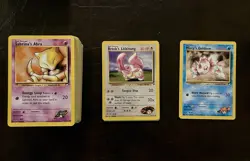 Pokemon Bulk Vintage Card Collection. Lot Of 50. LP- NM. Read Description - Image 5