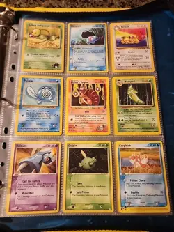 Pokemon Collection Binder Vintage Lot of Cards Holos Rares WoTC E-Reader Etc - Image 3