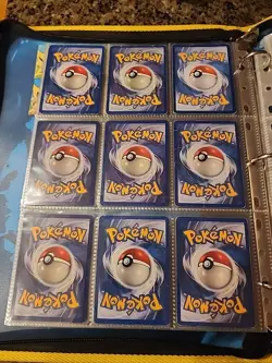 Pokemon Collection Binder Vintage Lot of Cards Holos Rares WoTC E-Reader Etc - Image 5