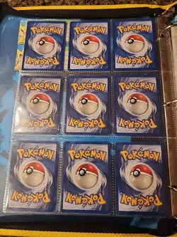 Pokemon Collection Binder Vintage Lot of Cards Holos Rares WoTC E-Reader Etc - Image 2