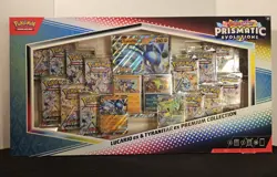 Pokemon TCG Prismatic Evolutions Lucario EX Tyranitar EX Premium Collection Box - Image 1