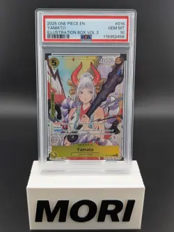 PSA 10 GEM MINT Yamato ST13-016 SR Promo One Piece Illustration Box Vol. 2 PROMO - Image 1