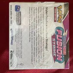 Pokemon TCG: Sword & Shield Fusion Strike Booster Box Sealed - Image 3