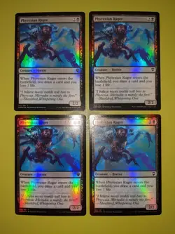 FOIL Phyrexian Rager x4 Commander Legends 4x Magic the Gathering MTG - Image 1