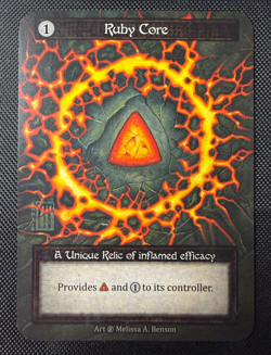 Sorcery Contested Realm Ruby Core Beta Regular NM - Image 1