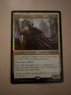 MTG - Licia, Sanguine Tribune - Commander 2017 - NM - Image 1