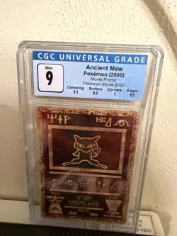 Ancient Mew - Movie Promo - CGC Mint 9 - Pokemon Movie 2000 - Pokemon TCG - Image 2