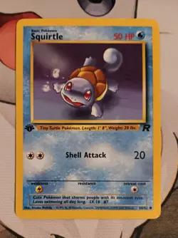 Squirtle 68/82 - 1st Edition - Team Rocket - 2000 - Pokemon TCG - Image 1