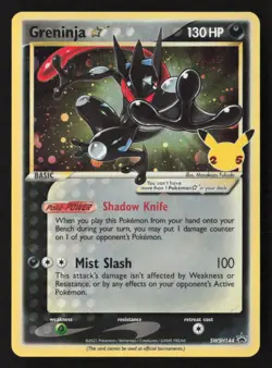 Greninja Star Promo Holofoil SWSD SWSH144 NM Pokemon TCG - Image 1