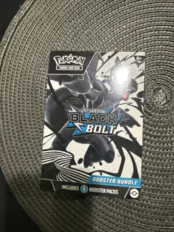 Factory Sealed Pokemon TCG: Scarlet & Violet Black Bolt Booster Bundle - Image 1