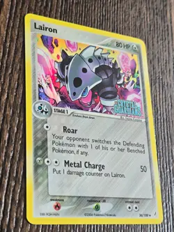 Pokemon TCG Lairon EX Crystal Guardians 36/100 Holo *NM* near mint - Image 3