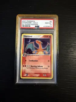 PSA 10 Charizard 6/108 Holo - EX Power Keepers - Image 1