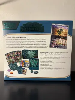 Pokemon Twilight Masquerade Elite Trainer Box Pokemon Center Exclusive - SEALED - Image 2