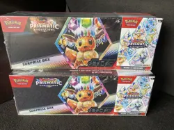 Sam’s Club Pokemon Prismatic Evolutions Surprise Box & Booster Bundles Set of 2 - Image 1