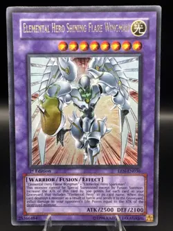 Elemental HERO Shining Flare Wingman EEN-EN036 Elemental Energy 1st Edition - Image 1