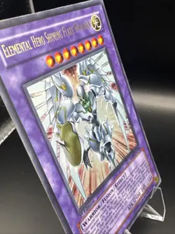 Elemental HERO Shining Flare Wingman EEN-EN036 Elemental Energy 1st Edition - Image 3