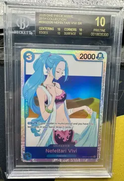 BGS Black Label 10 Nefeltari Vivi SR EB02-026 One Piece 2025 POP 3!! - Image 4