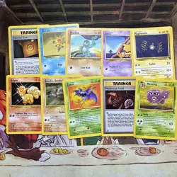 Pokemon TCG Vintage Lot 10 Cards Base Set 1999-2000 Vintage WOTC - Image 1
